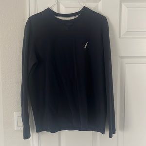 Nautical long sleeve shirt.